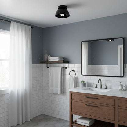 Chroma Minimalist Dome Ceiling Light 8 in