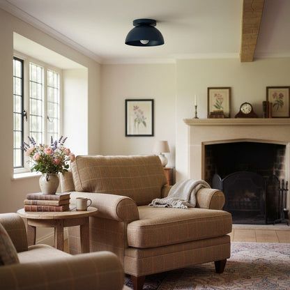 Chroma Minimalist Dome Ceiling Light 8 in