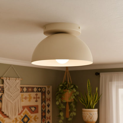 Chroma Minimalist Dome Ceiling Light 8 in