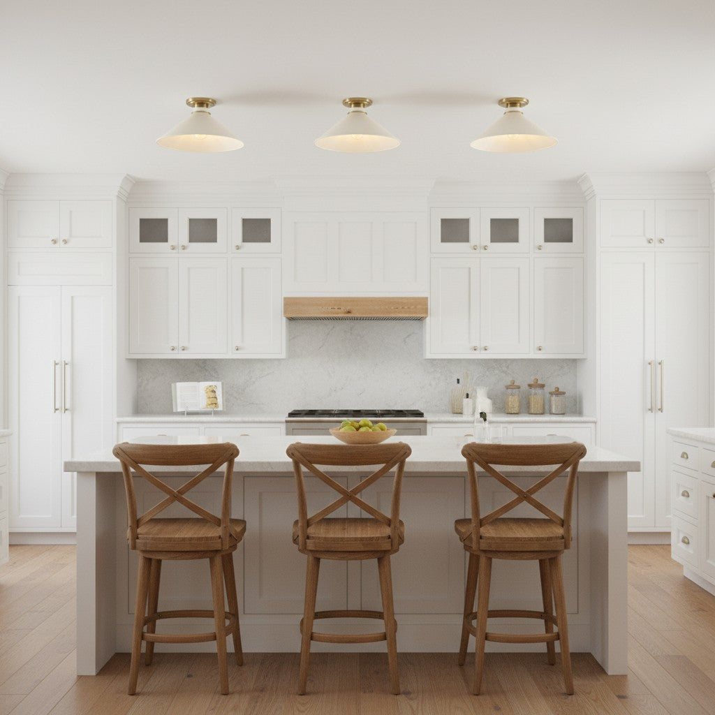
Grange Metal Ceiling Light 15 in