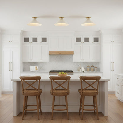 Grange Metal Ceiling Light 15 in