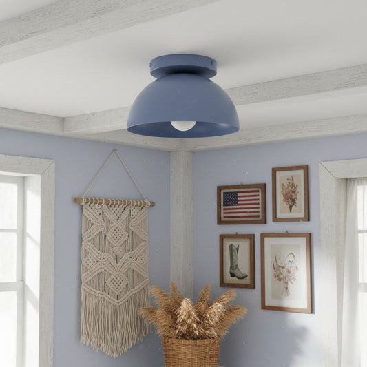 
Chroma Minimalist Dome Ceiling Light 8 in