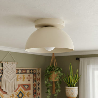 Chroma Minimalist Dome Ceiling Light 8 in