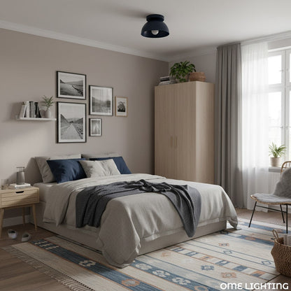 Chroma Minimalist Dome Ceiling Light 8 in