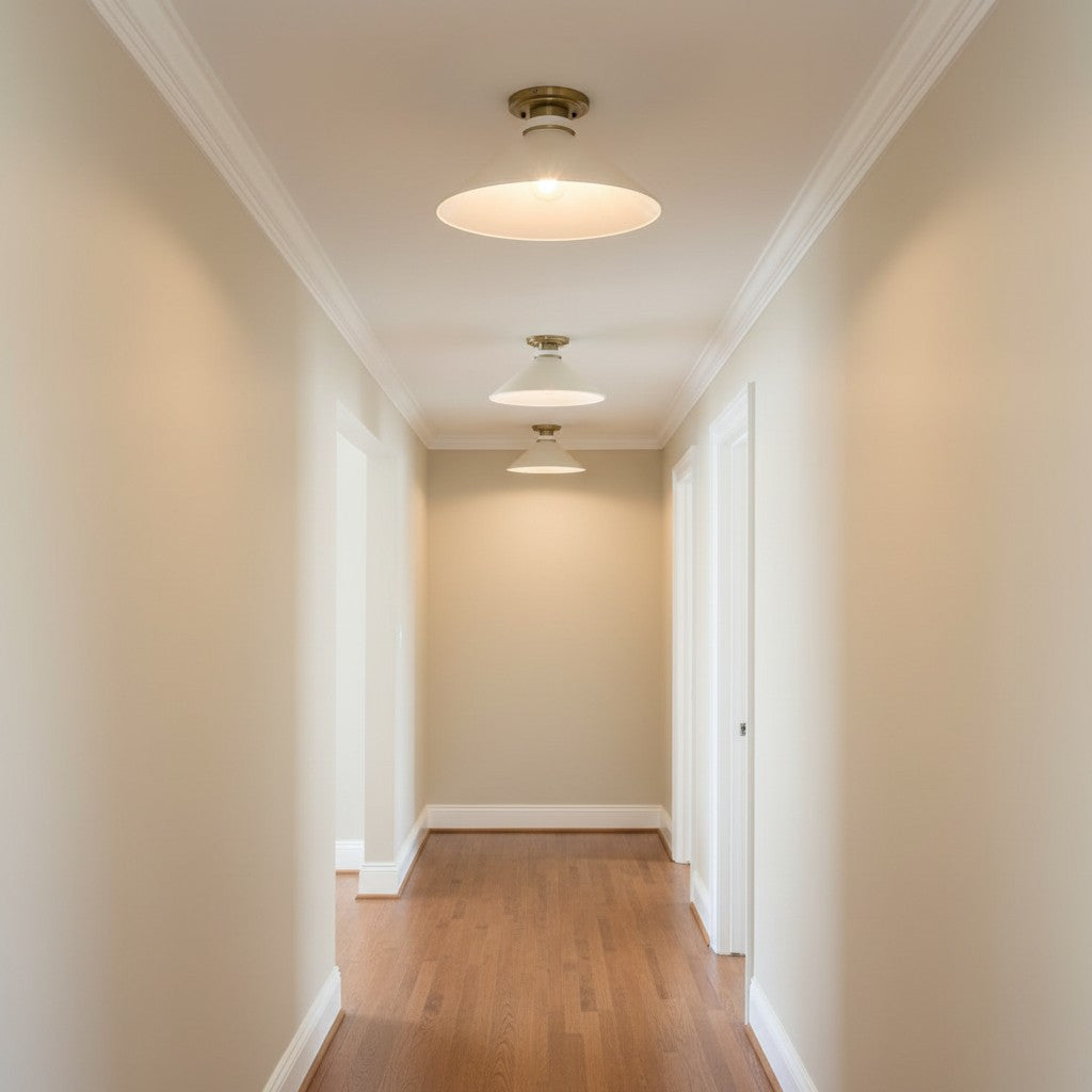 
Grange Metal Ceiling Light 15 in