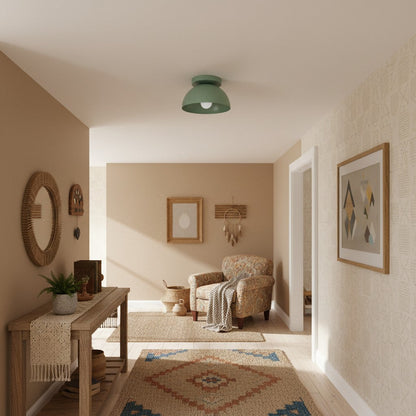 Chroma Minimalist Dome Ceiling Light 8 in