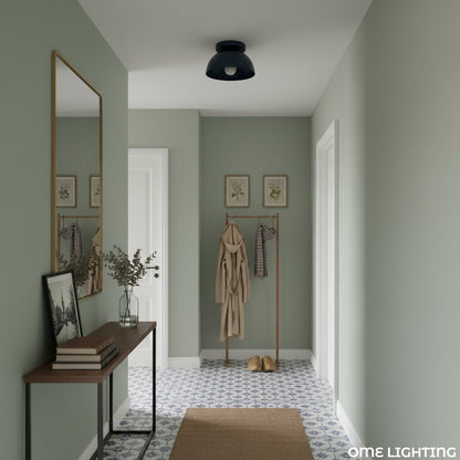 Chroma Minimalist Dome Ceiling Light 8 in