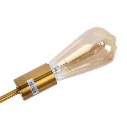 Qvistunix Industrial Sputnik Semi Flush Ceiling Light