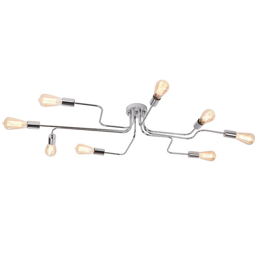 
Qvistunix Industrial Sputnik Semi Flush Ceiling Light