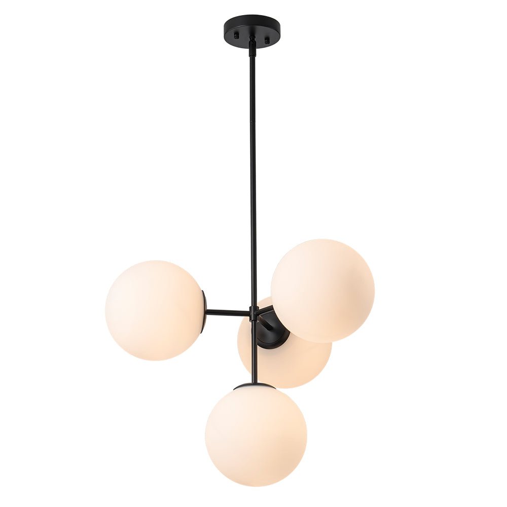 
Astria Opal Glass Semi Flush Mount Chandelier